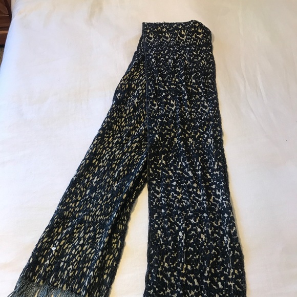 Viscose And Cotton Scarf Vintage - Picture 3 of 3